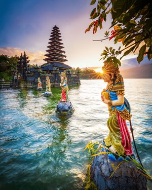 Temple in Bali Indonesia