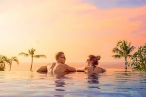 pool view on Bali island